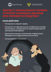 информирование населения о действиях лиц, вводящих в заблуждение в целях хищения денежных средств - фото - 1