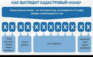 кадастровый номер объекта недвижимости - фото - 1