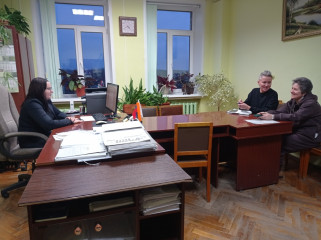 встреча заместителя Главы муниципального образования «Ершичский муниципальный округ» Смоленской области Н.А. Петровой с индивидуальным предпринимателем - фото - 1