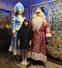 выезд Деда Мороза и Снегурочки прямо на дом - фото - 1