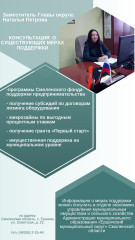 консультация для заинтересованного лица о существующих мерах поддержки - фото - 1