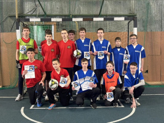 соревнования по мини‑футболу в рамках партийного конкурса «Знаете, каким он парнем был» - фото - 1