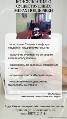 консультация для заинтересованного лица о существующих мерах поддержки - фото - 1