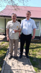 глава округа Максим Пядин торжественно вручил памятные медали «40 лет ликвидации аварии на Чернобыльской АЭС» - фото - 6