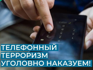 ответственность за телефонный терроризм - фото - 1