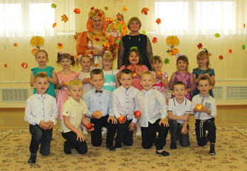 осенний праздник в Ершичском детском саду "Солнышко" - фото - 9
